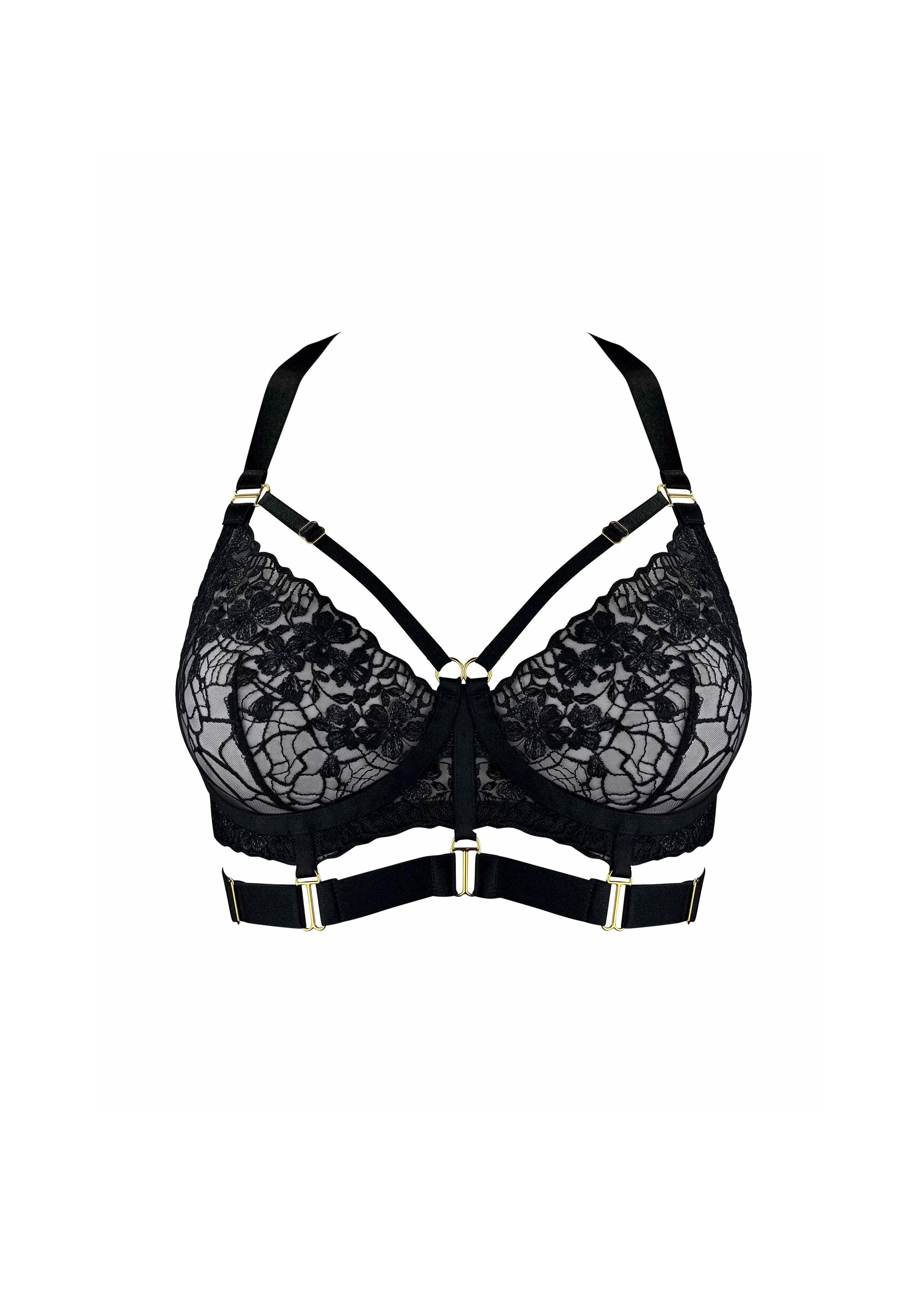Amela Harness Bodice Bra - Image 10