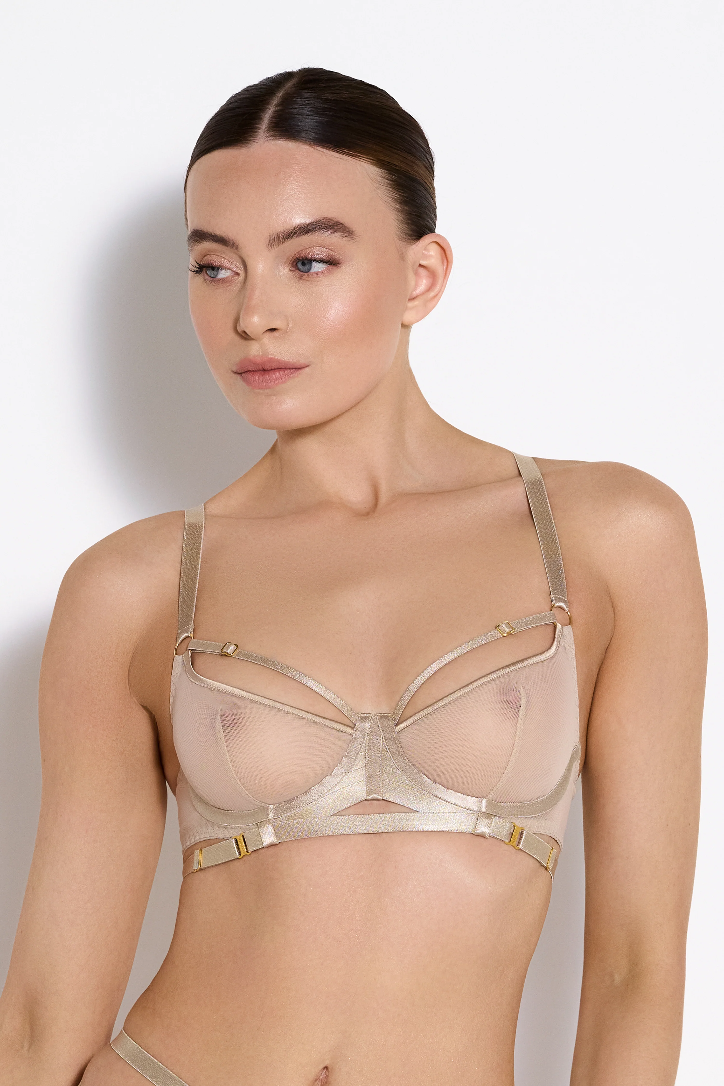 Signature Balconette Wire Bra - Image 3