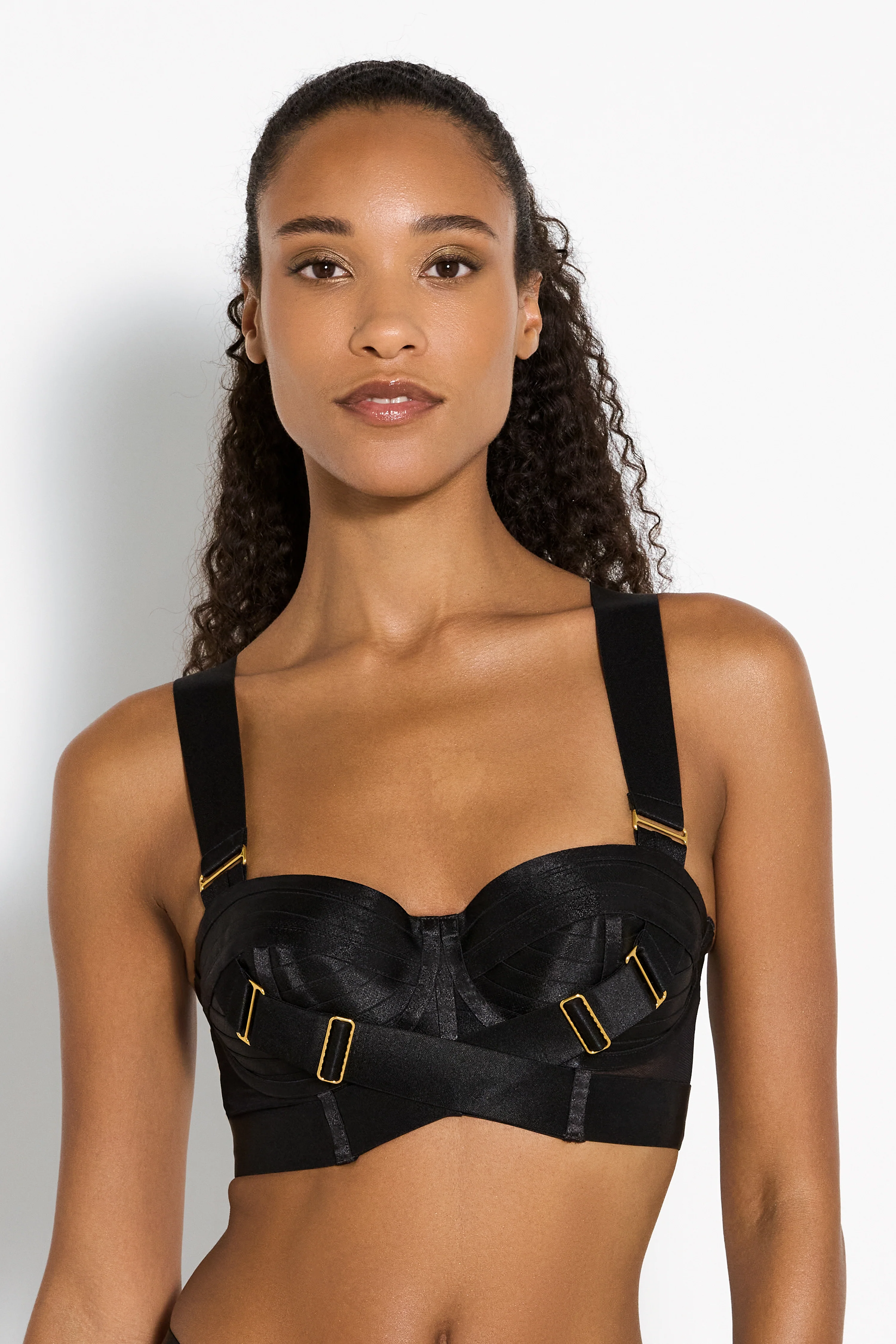 Signature Panelled Bodice Bra - Image 3