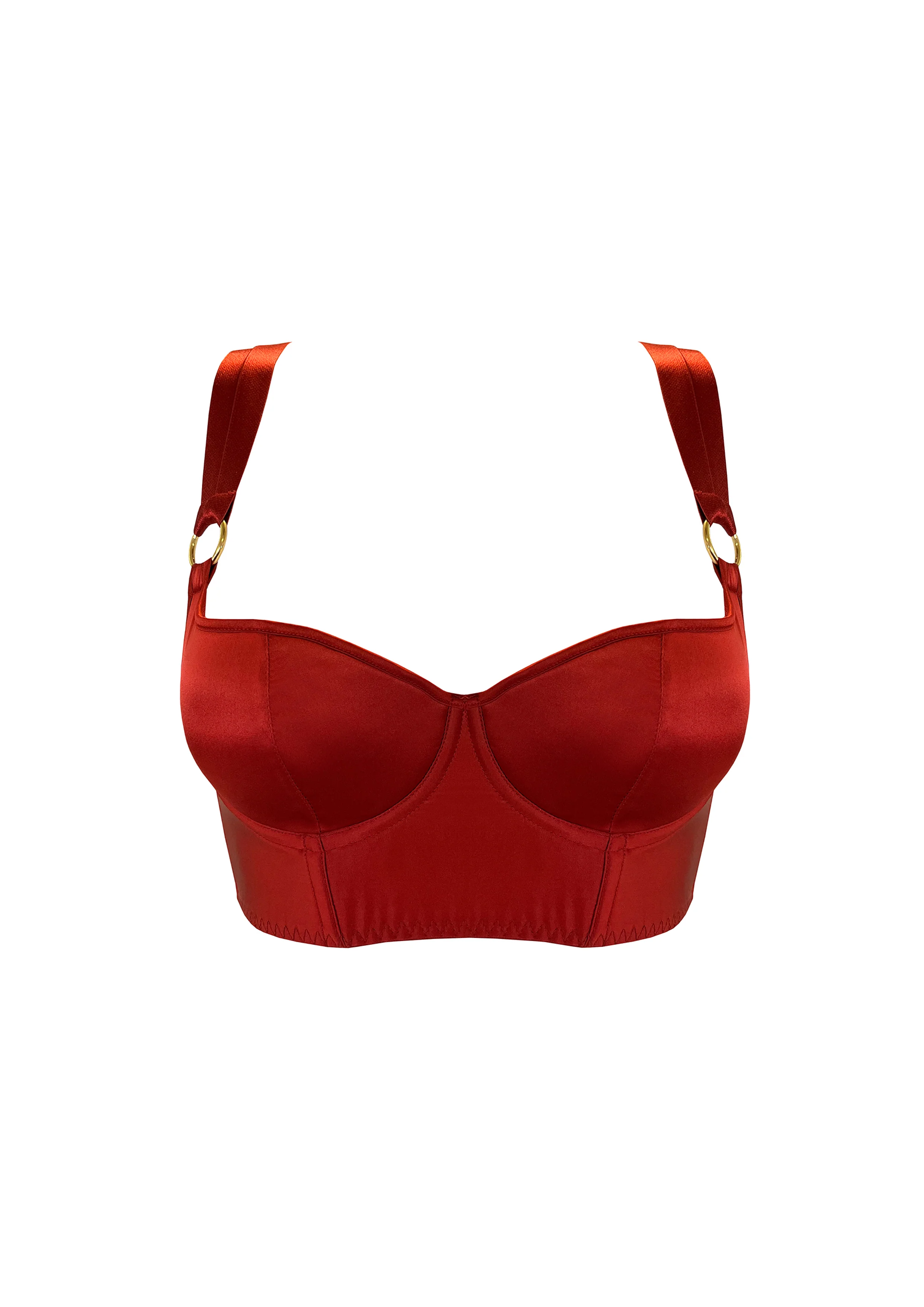 Signature Silk Longline Bodice Bra - Image 14