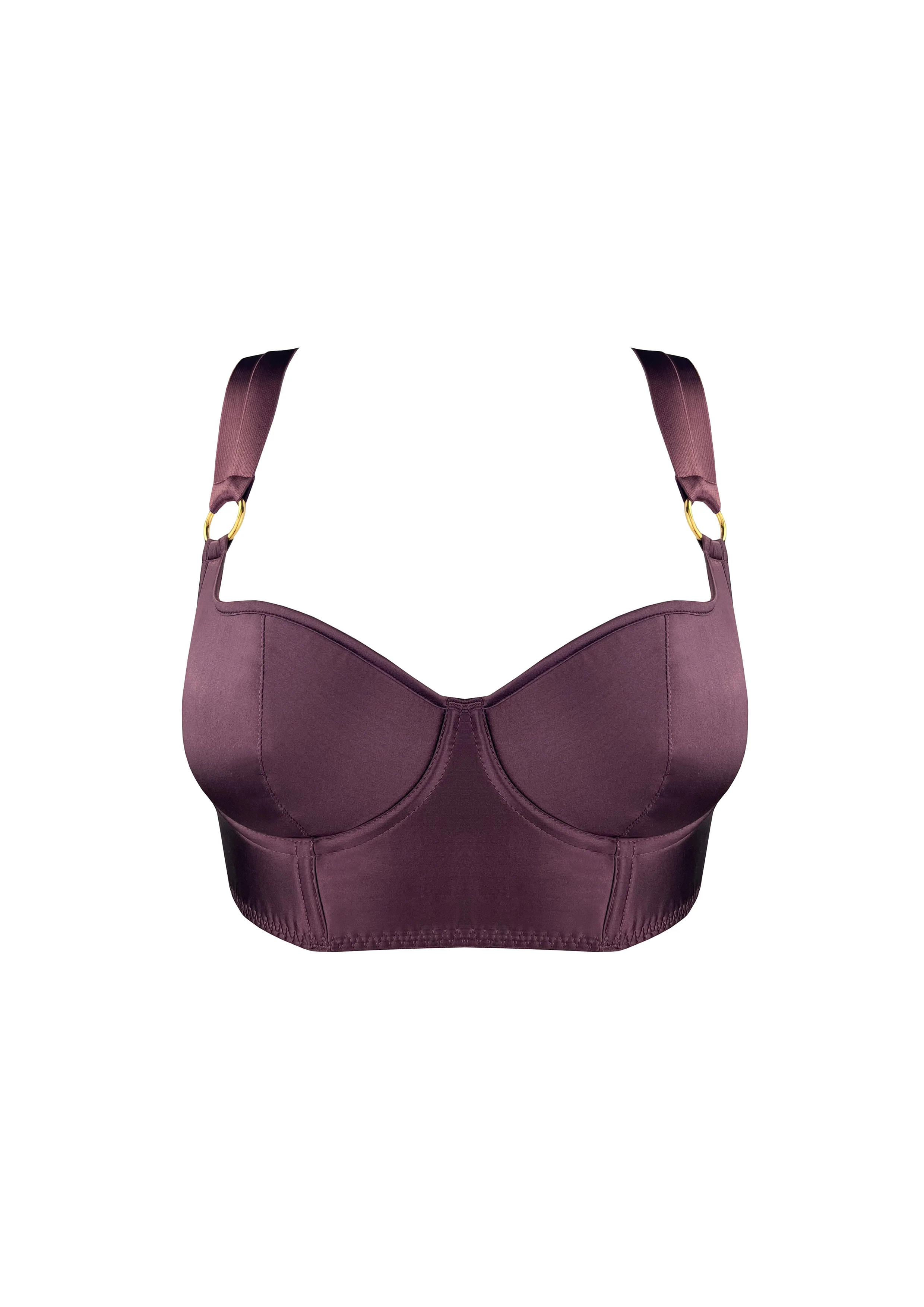 Signature Silk Longline Bodice Bra - Image 9